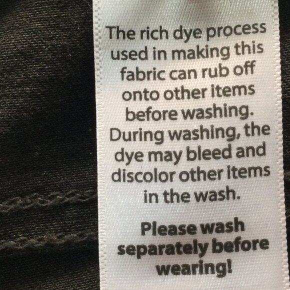 Time  & Tru High Rise Curvy Pants Sz 16 Womens Black Denim Jeans Tapered - Picture 7 of 9